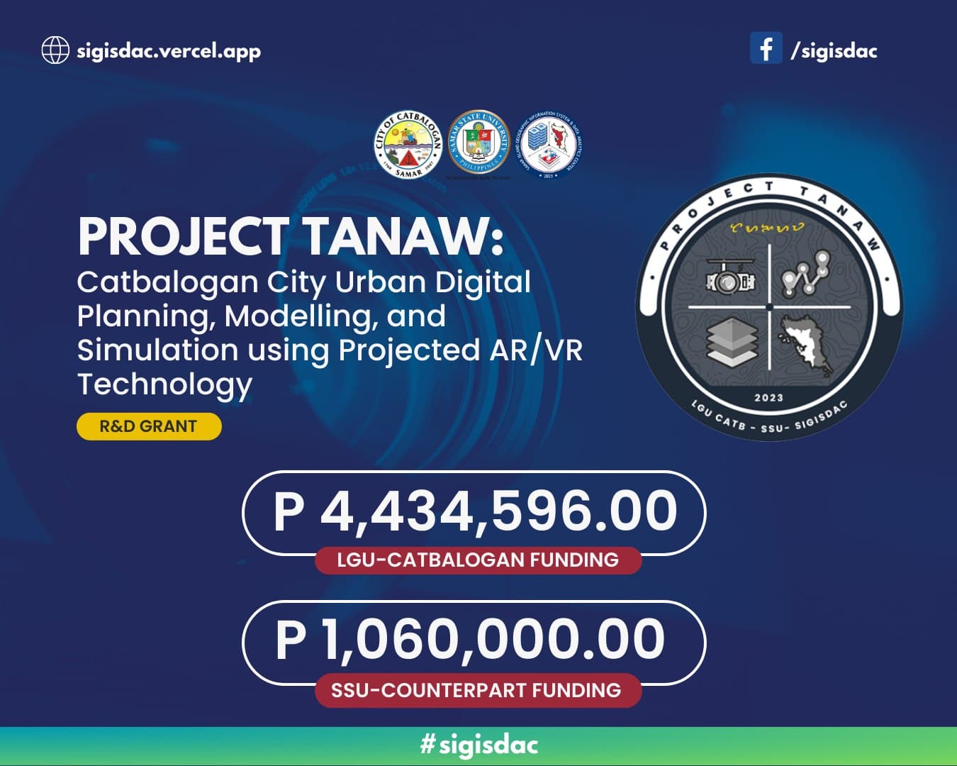 Revolutionizing Urban Planning: SSU's PROJECT TANAW Transforms Catbalogan City through AR/VR Technology